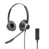 Micro-Casque Filiaire Binaural Connexion QD